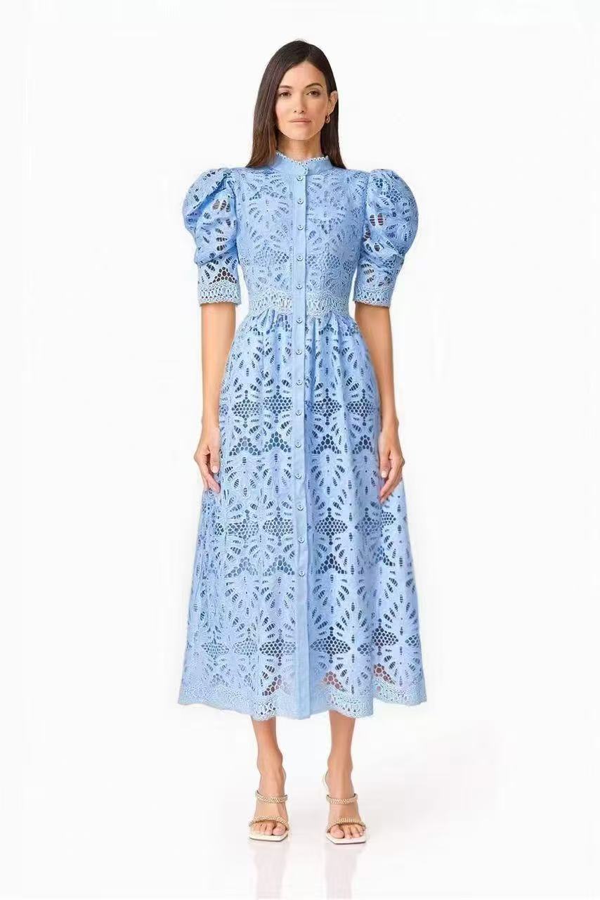 EMBROIDERED DRESS