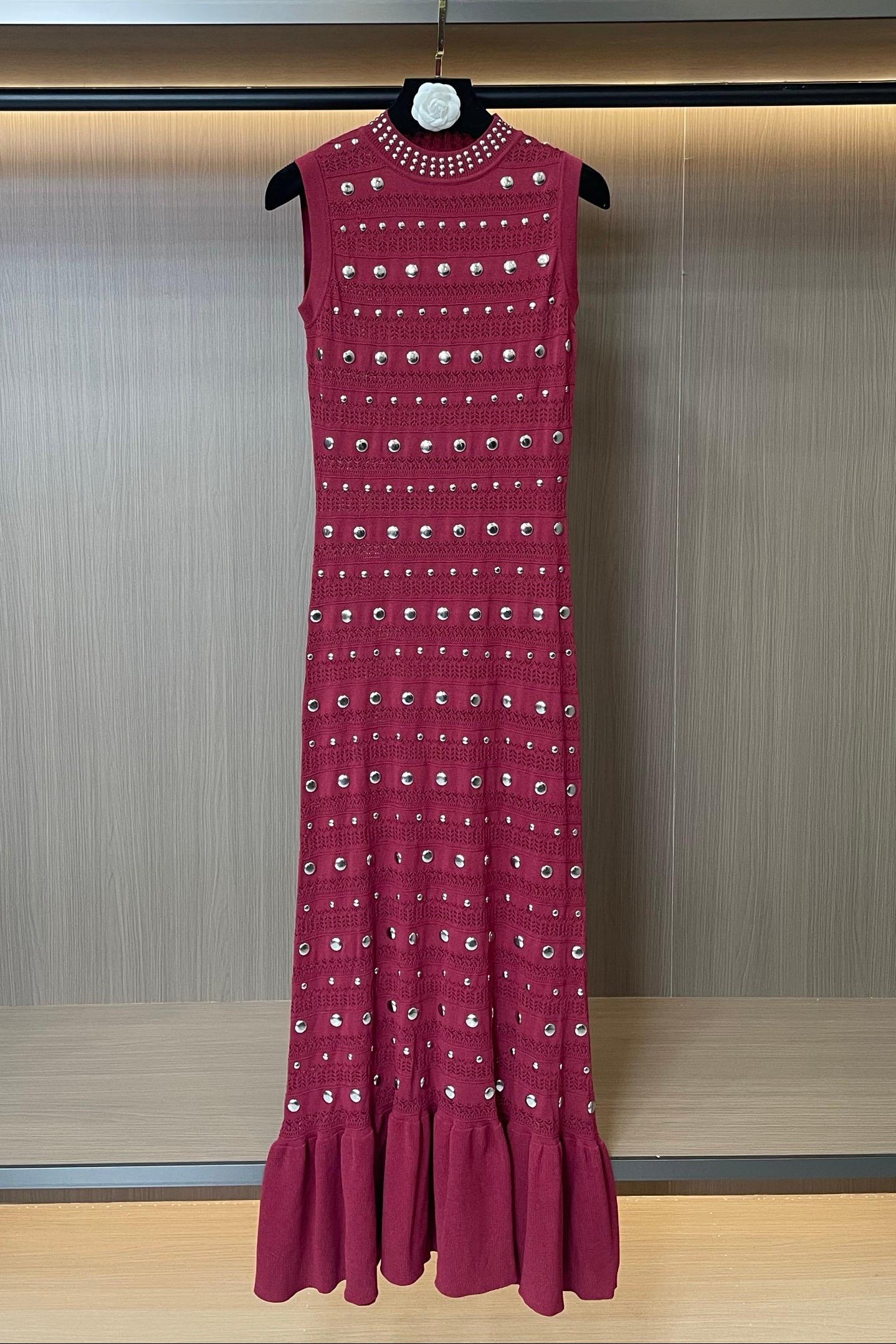 FITTED KNITTED DRESS