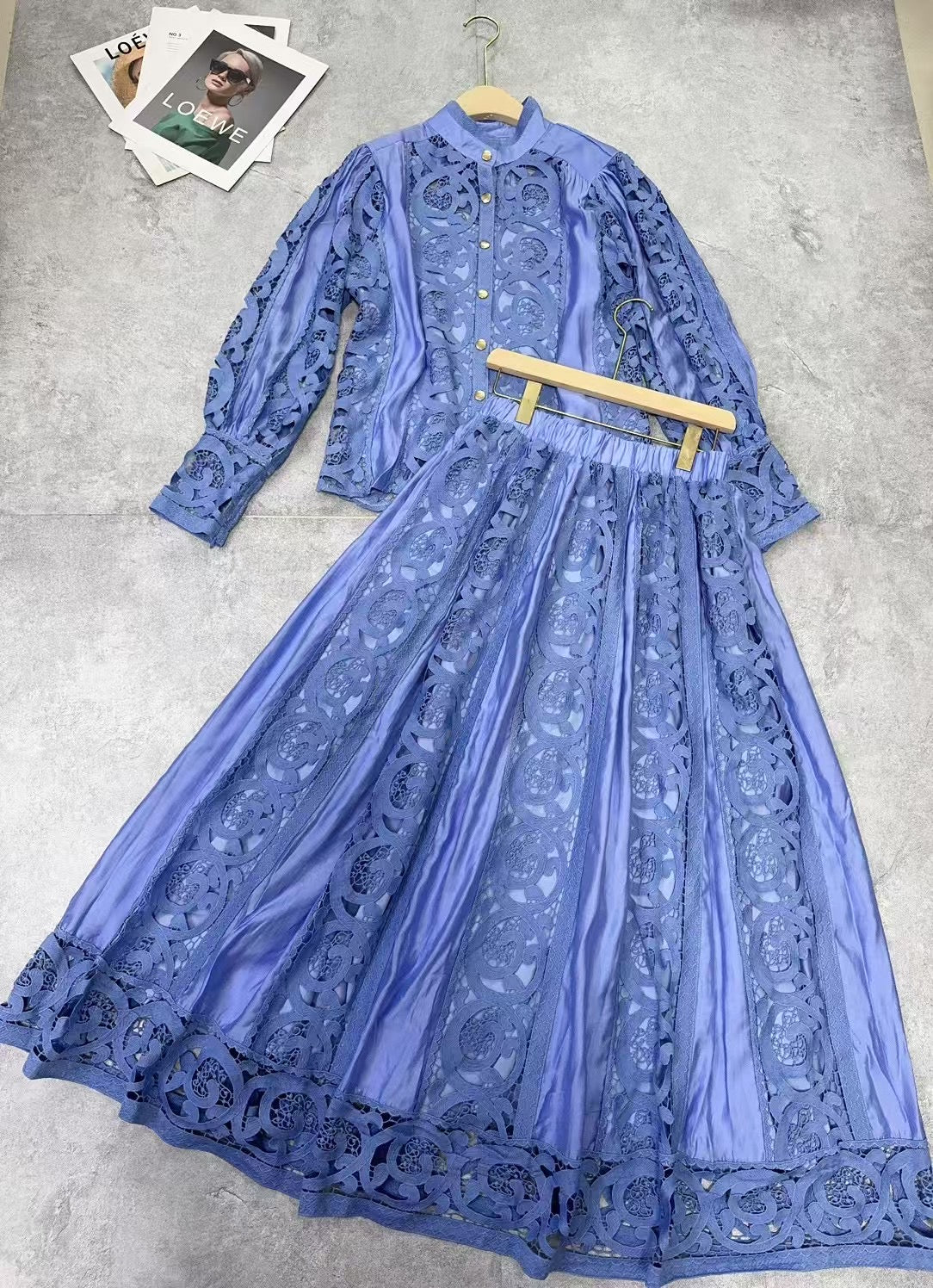 GEORGIA SKIRT AND SHIRT SET
