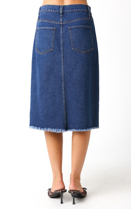 HUBBA DENIM SKIRT