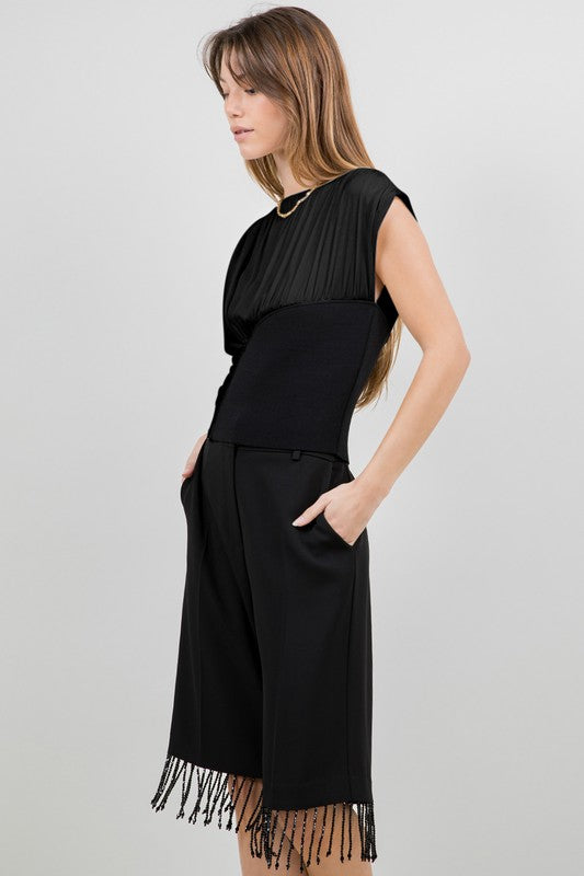 MARISSA DRAPPED TOP