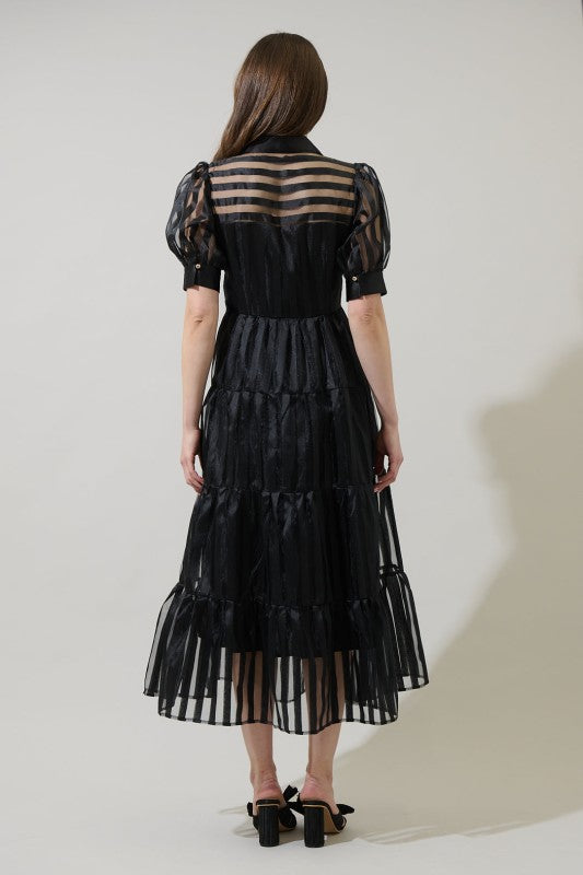 DRAMARAMA MIDI DRESS