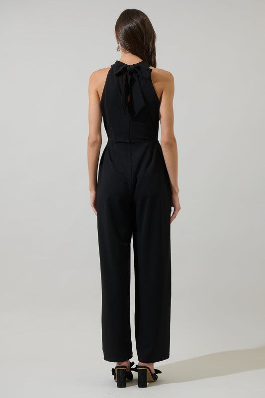 ALEXIA BOW JUMPSUIT