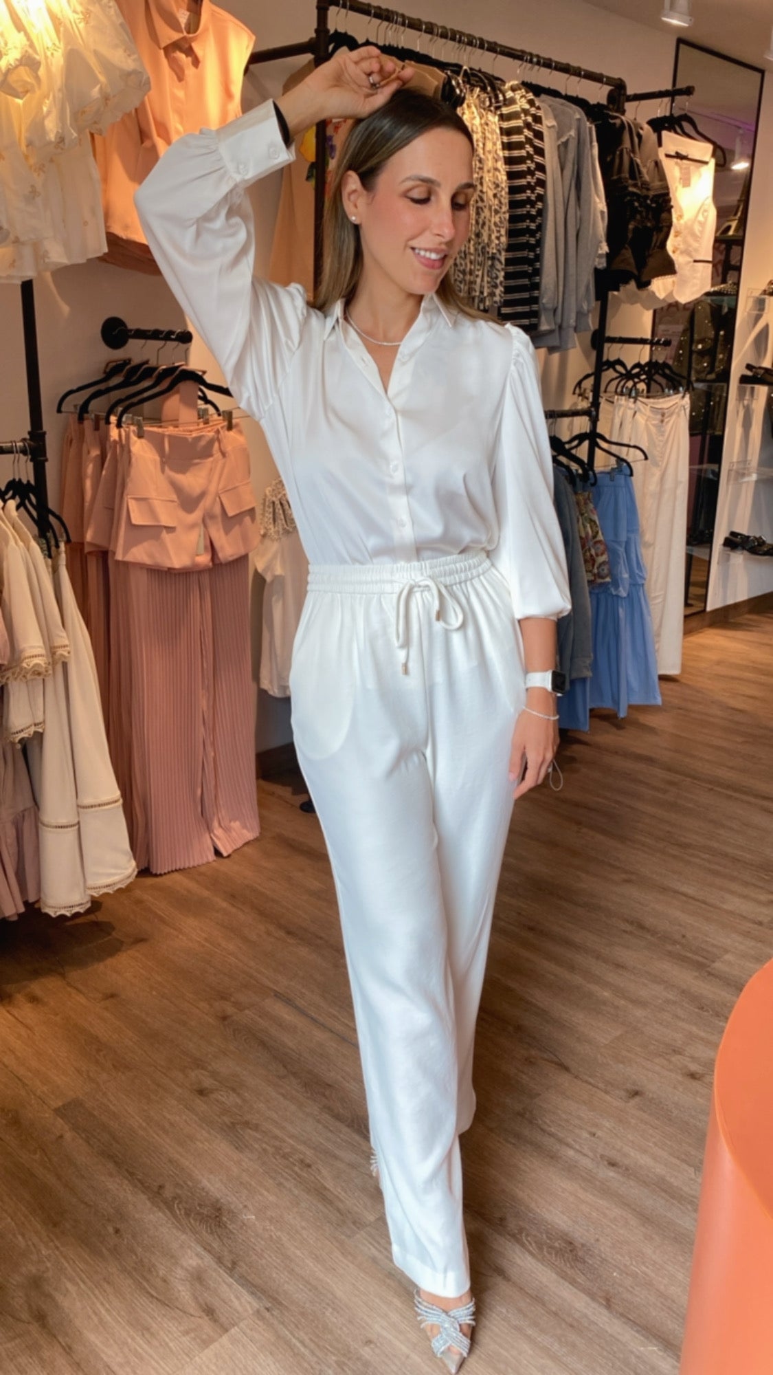 NOT SO CASUAL SILK SET
