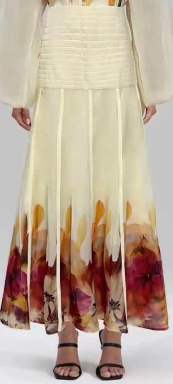 MALENA FLOWERS SKIRT