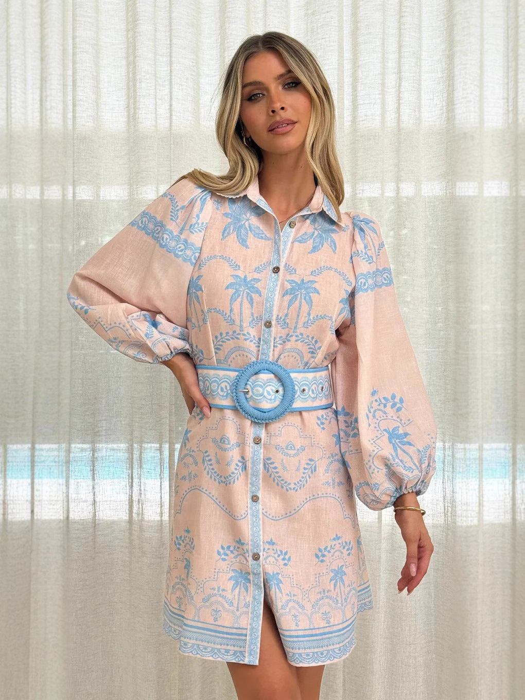 PRINTED DRESS