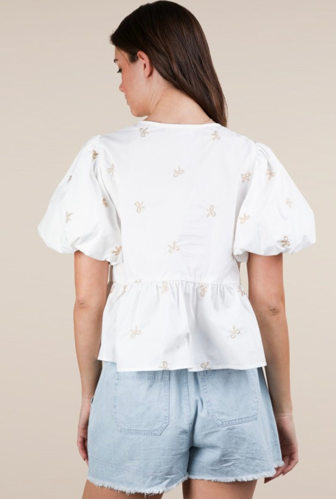 BOW TRAP SHIRT