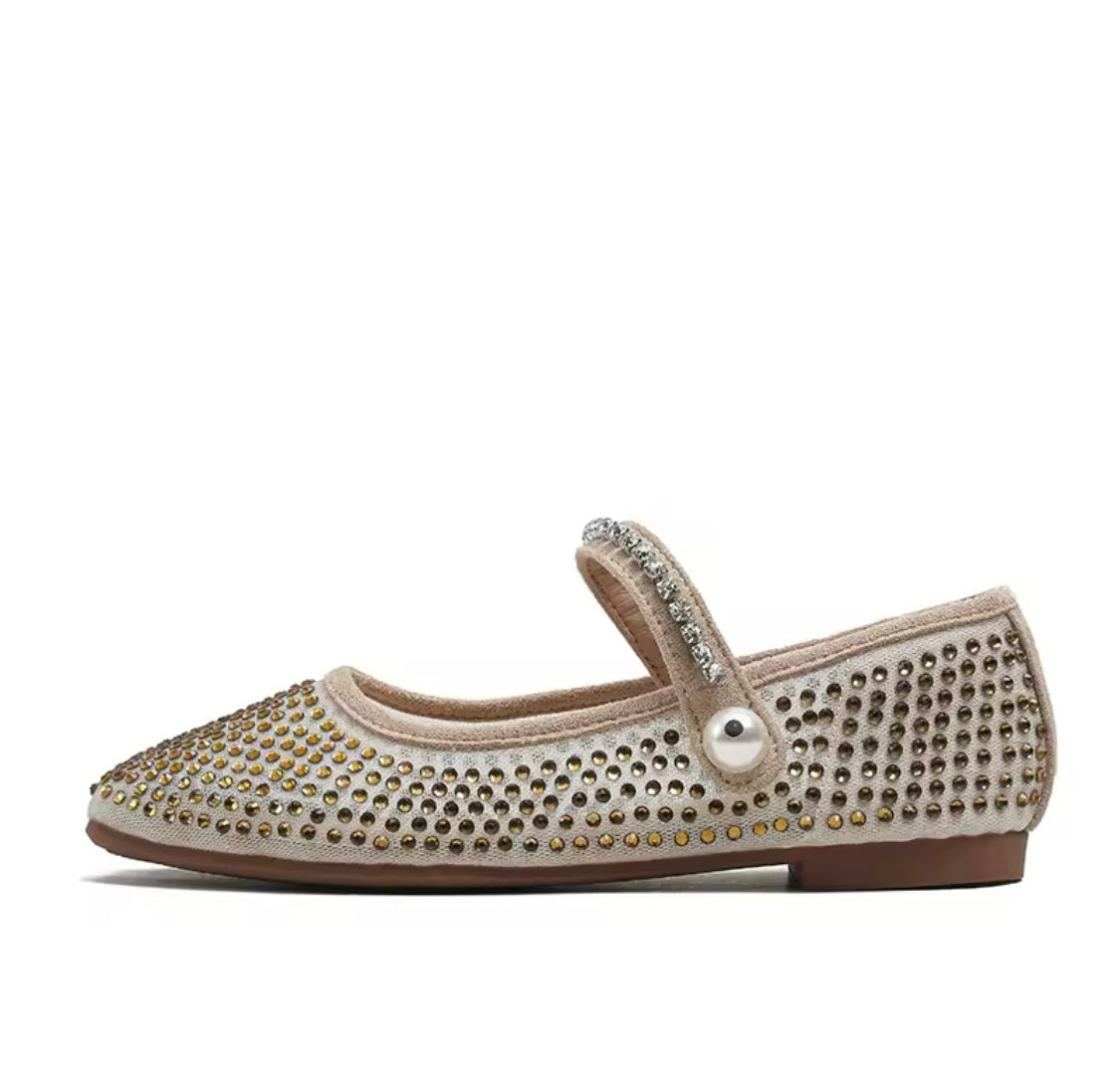 BRIGHT TRANSPARENT BALLERINAS