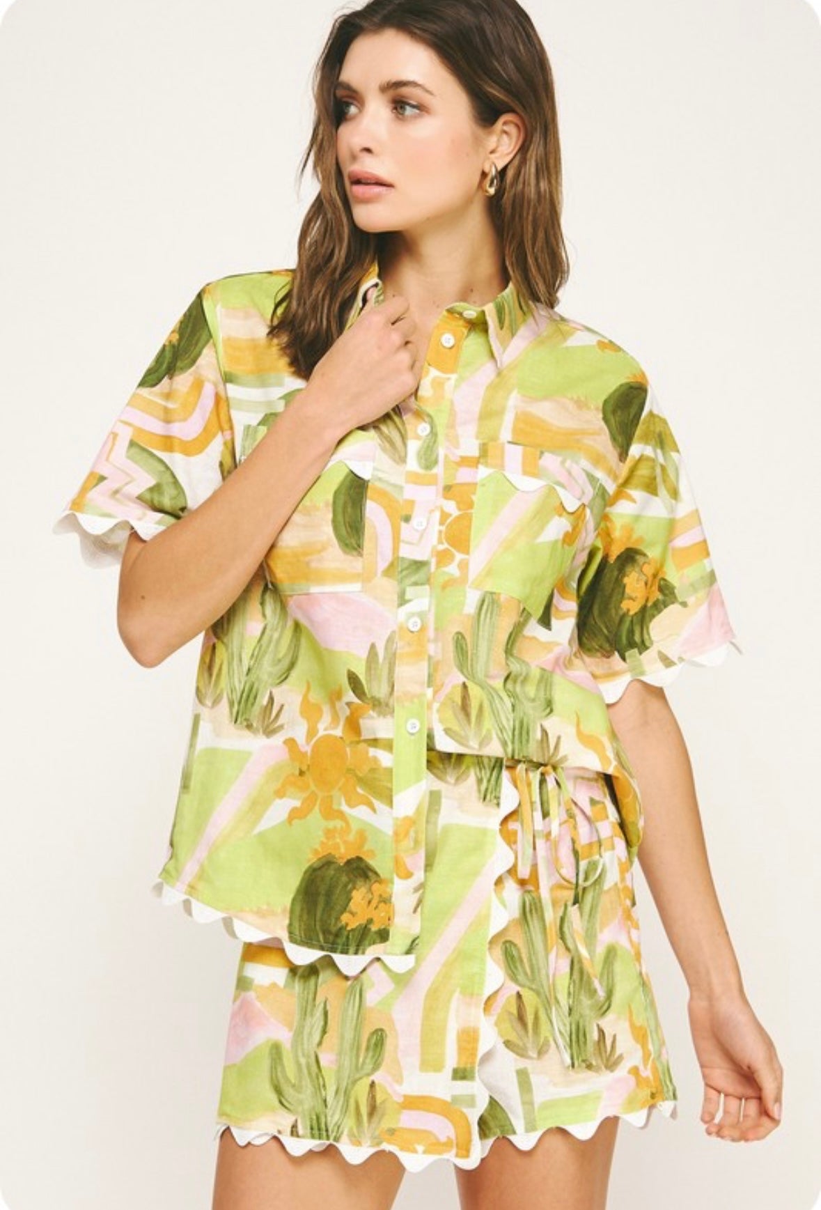 TROPICAL LINEN SET