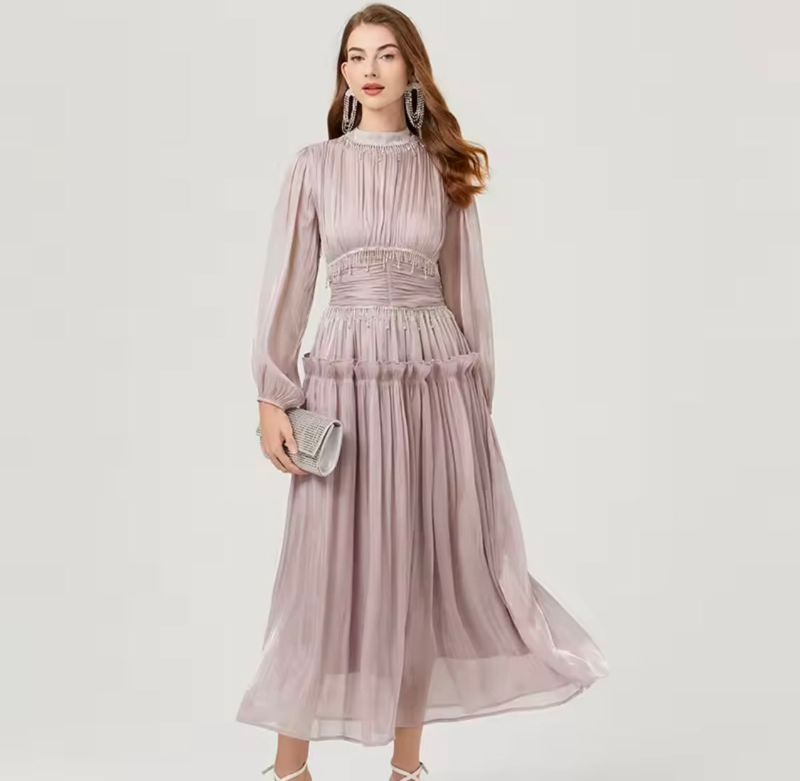 CLARA PINK DRESS