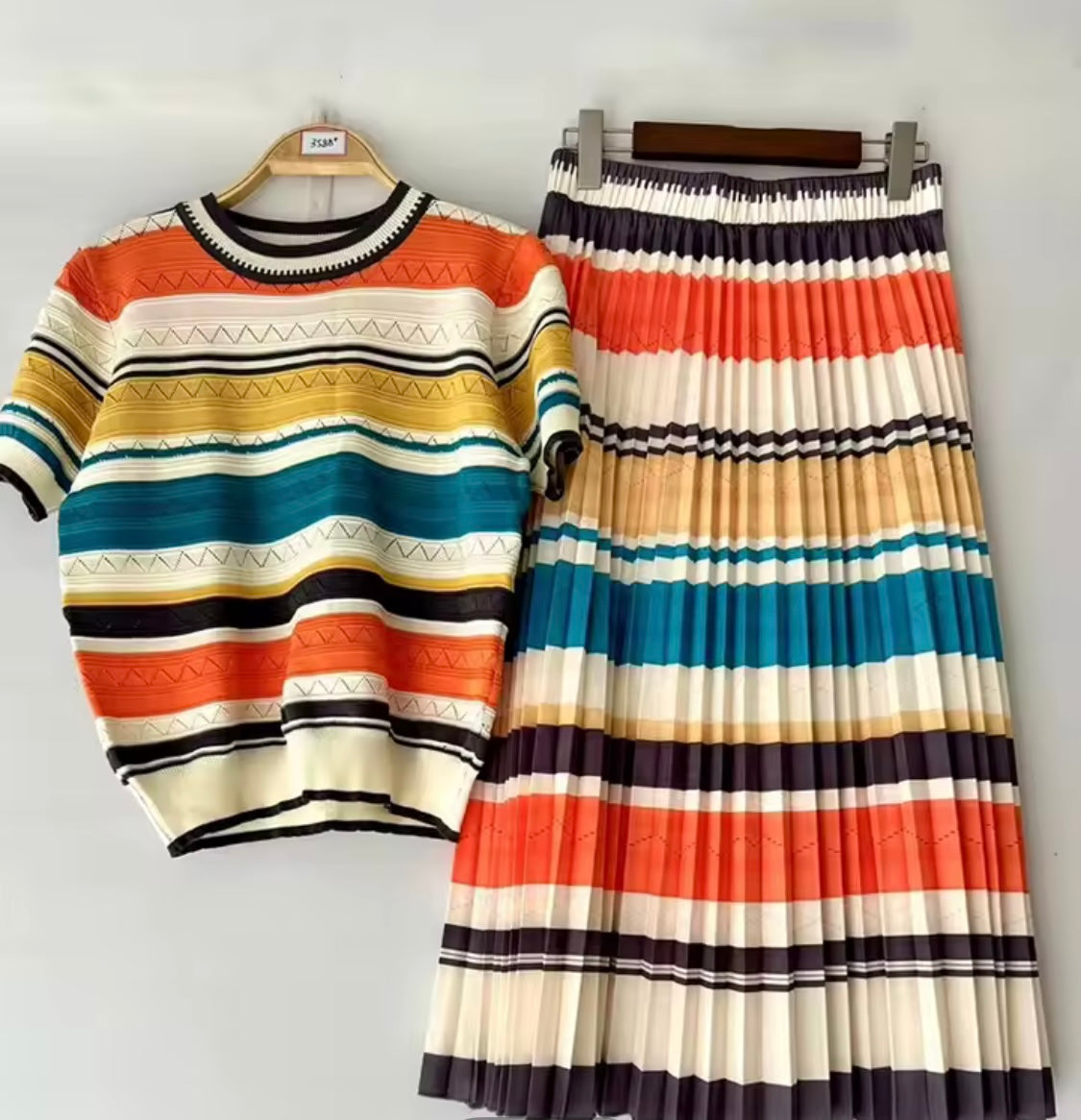 STRIPED LAURA SET