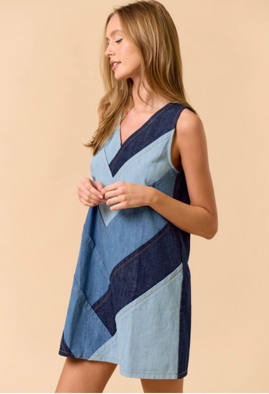 MULTIDENIM DRESS