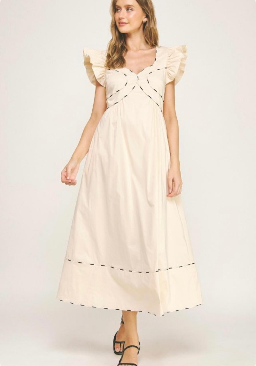 ALLUETTE MIDI DRESS