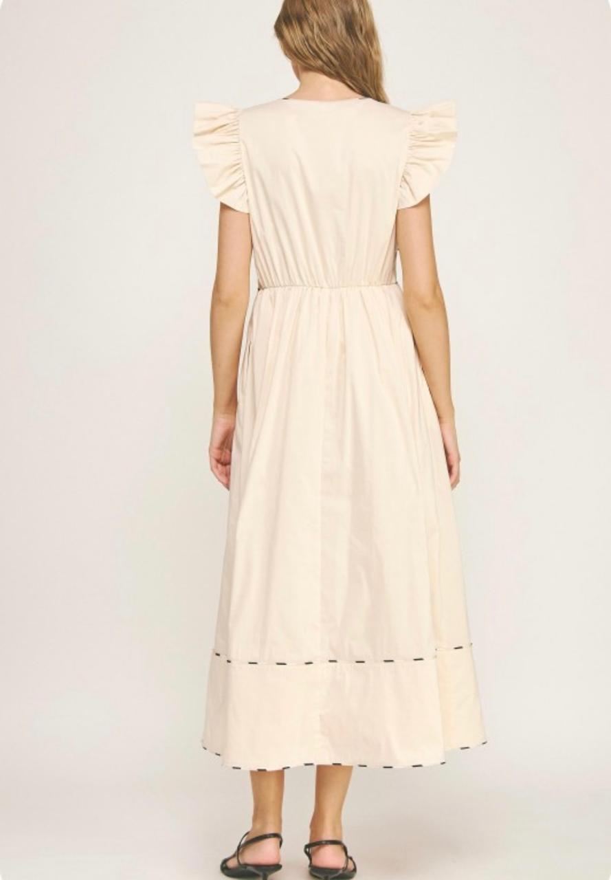ALLUETTE MIDI DRESS