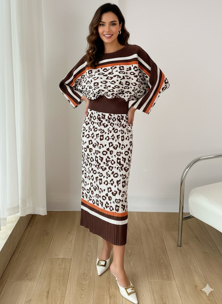 ANIMAL PRINT DRESS