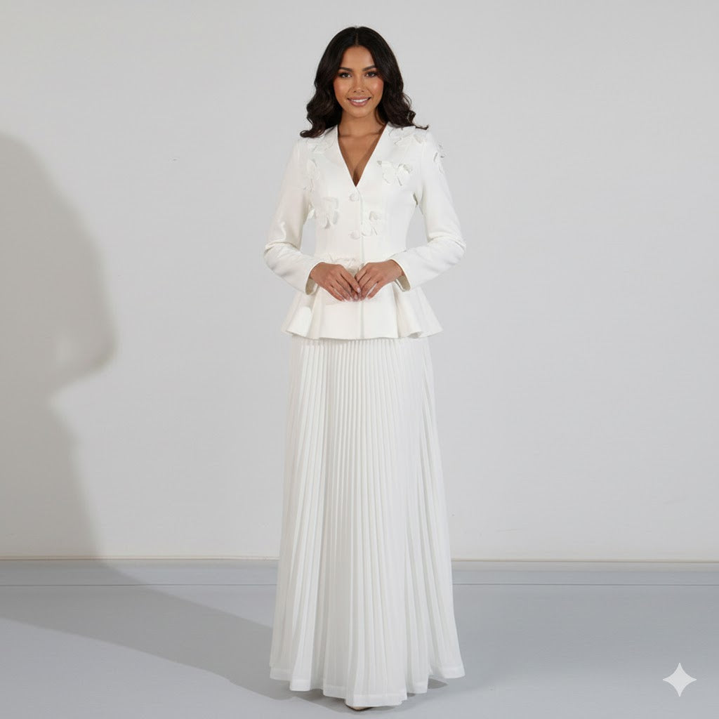 LONG SLEEVE SKIRT SET