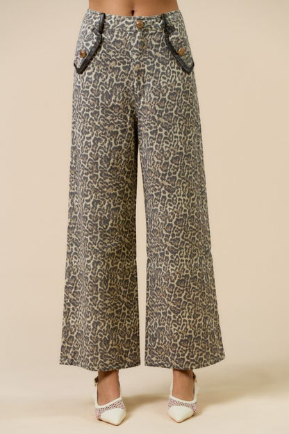 LEOPARD ERA PANTS