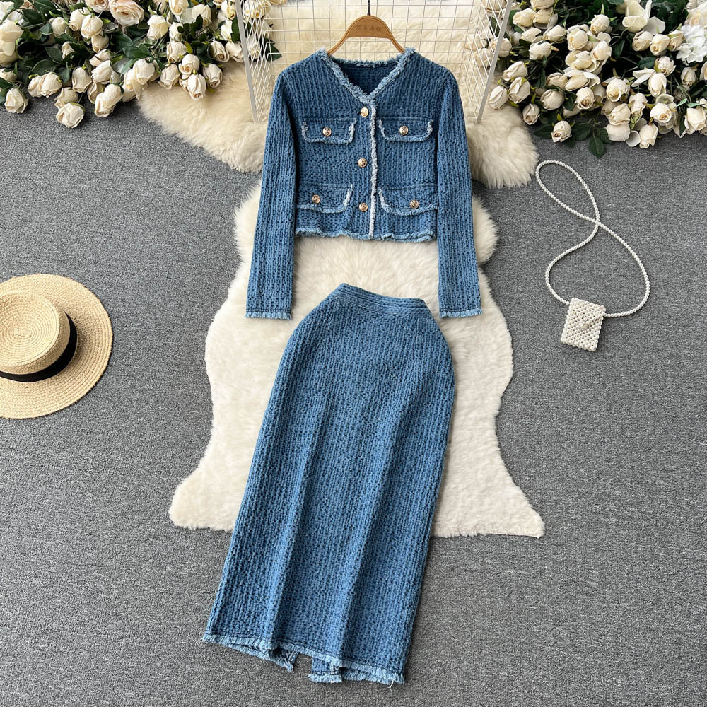 JACKIE LOVES DENIM SET