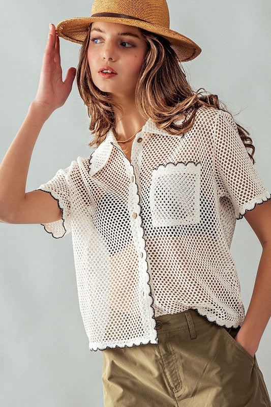 ANAI CROCHET SHIRTS