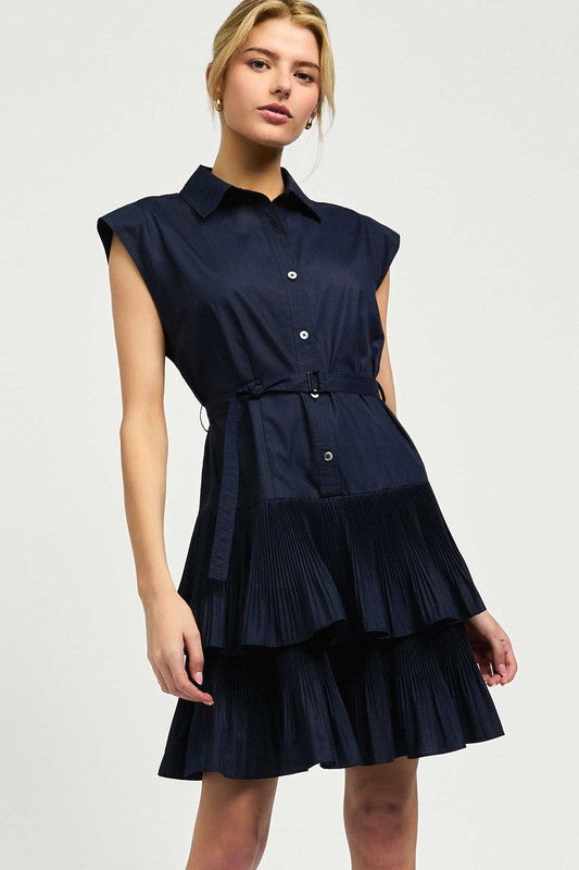 AMADEA PLATED DRESS