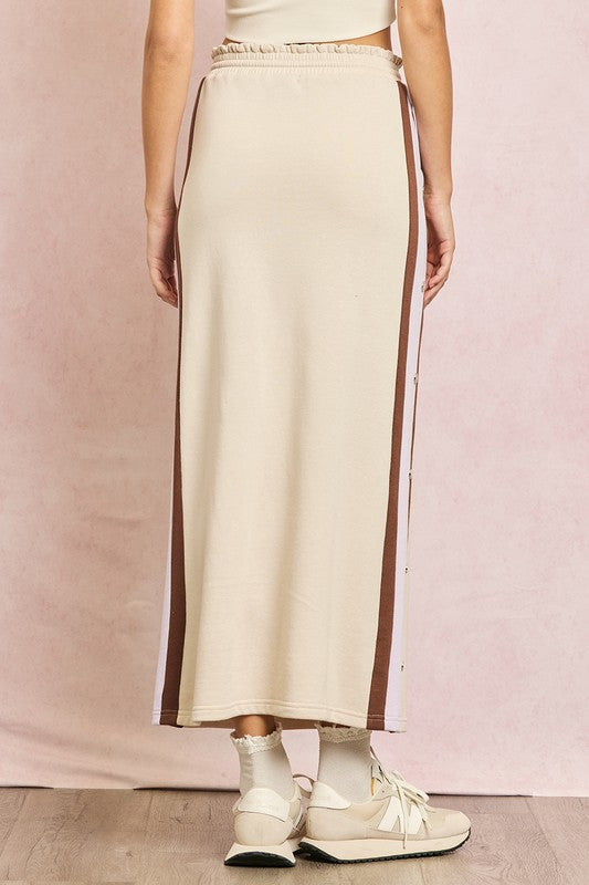 TERRY MAXI SKIRT