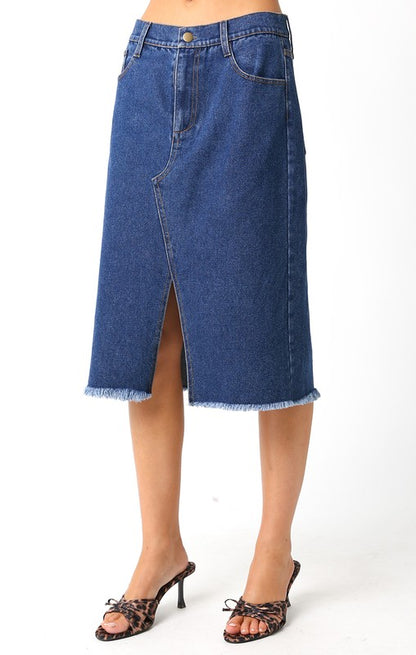 HUBBA DENIM SKIRT