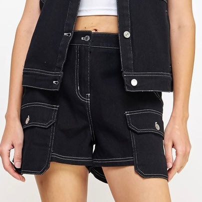 BLACK BASIC SHORT