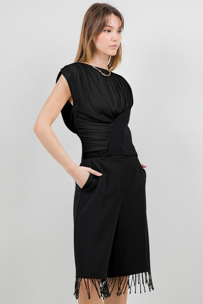 MARISSA DRAPPED TOP