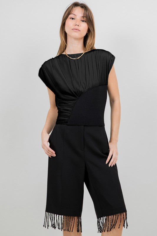 MARISSA DRAPPED TOP