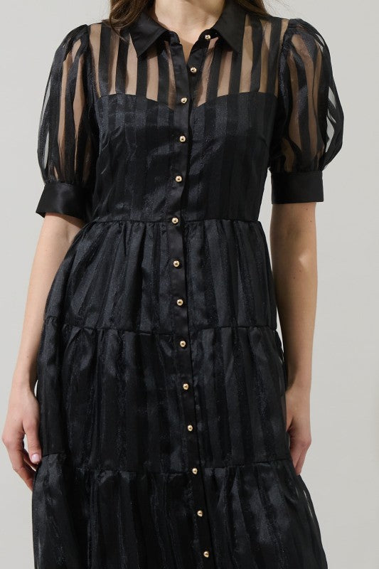 DRAMARAMA MIDI DRESS