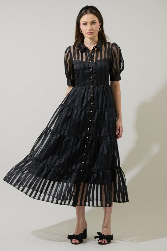 DRAMARAMA MIDI DRESS