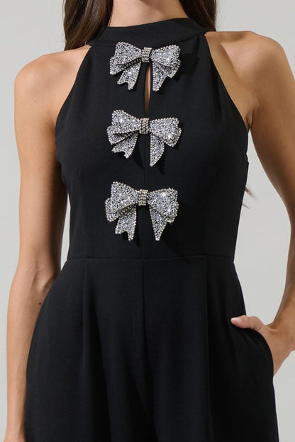 ALEXIA BOW JUMPSUIT