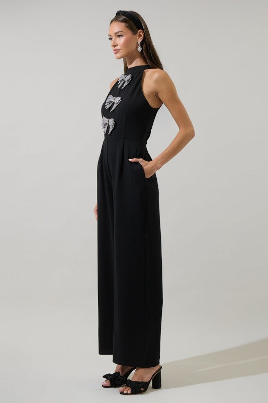ALEXIA BOW JUMPSUIT