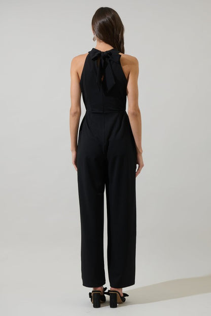 ALEXIA BOW JUMPSUIT