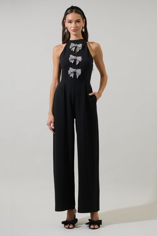 ALEXIA BOW JUMPSUIT