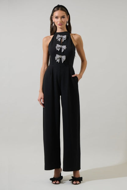 ALEXIA BOW JUMPSUIT