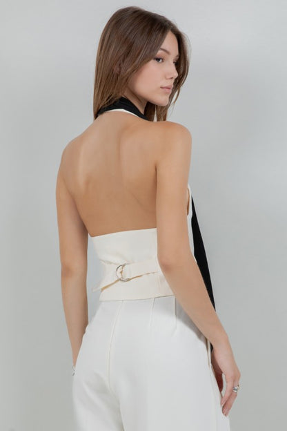 DECONSTRUCTED VEST