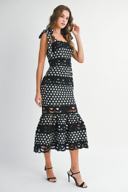 POLKA DOTS OBSESSION DRESS