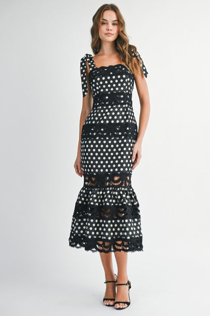 POLKA DOTS OBSESSION DRESS