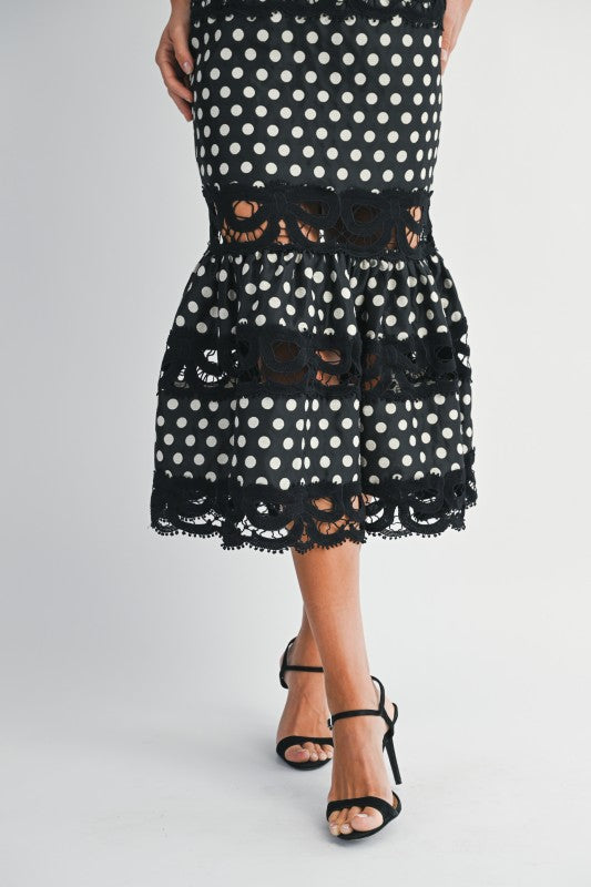 POLKA DOTS OBSESSION DRESS