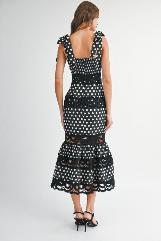 POLKA DOTS OBSESSION DRESS
