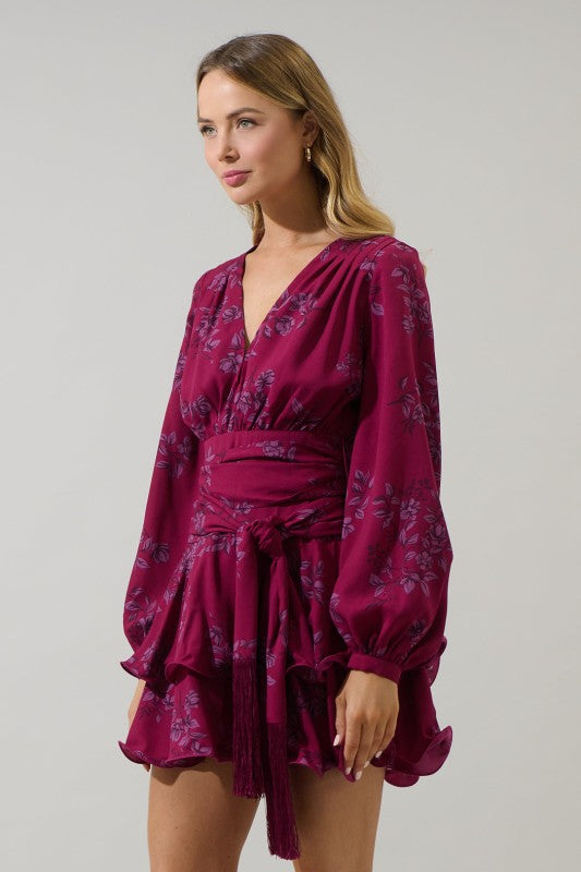 MAGENTA LOVE DRESS