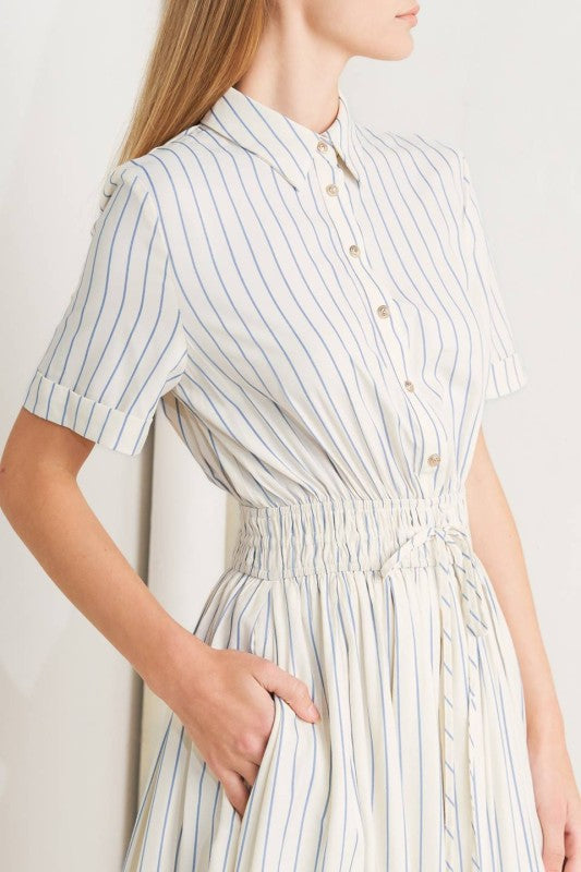 VANESSA STRIPED DRESS