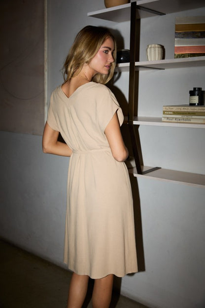 THE V NECK DRESS