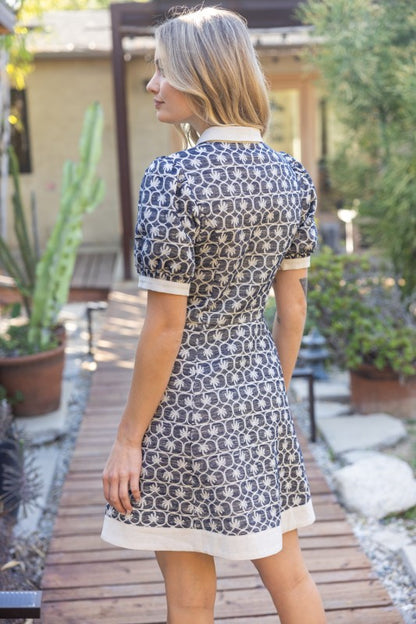 FOUNTAIN BLUE DRESS