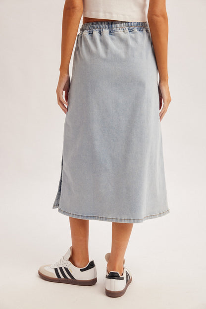 ALELI DENIM SKIRT
