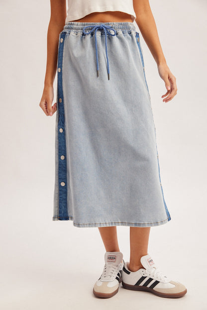 ALELI DENIM SKIRT