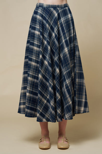 MAXI LIN SKIRT