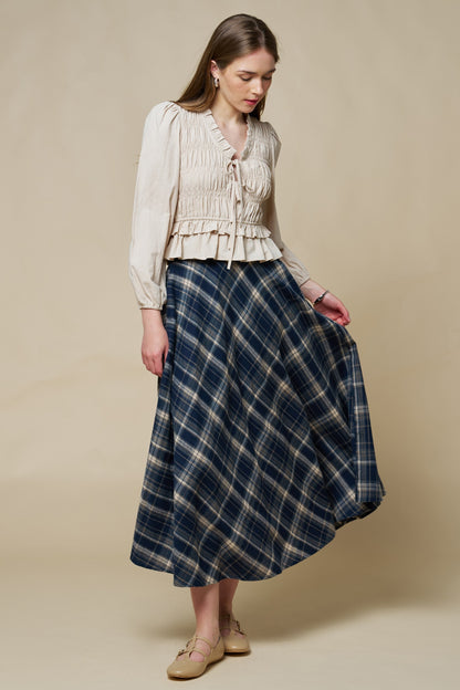 MAXI LIN SKIRT