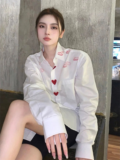 THE RED HEARTS SHIRT